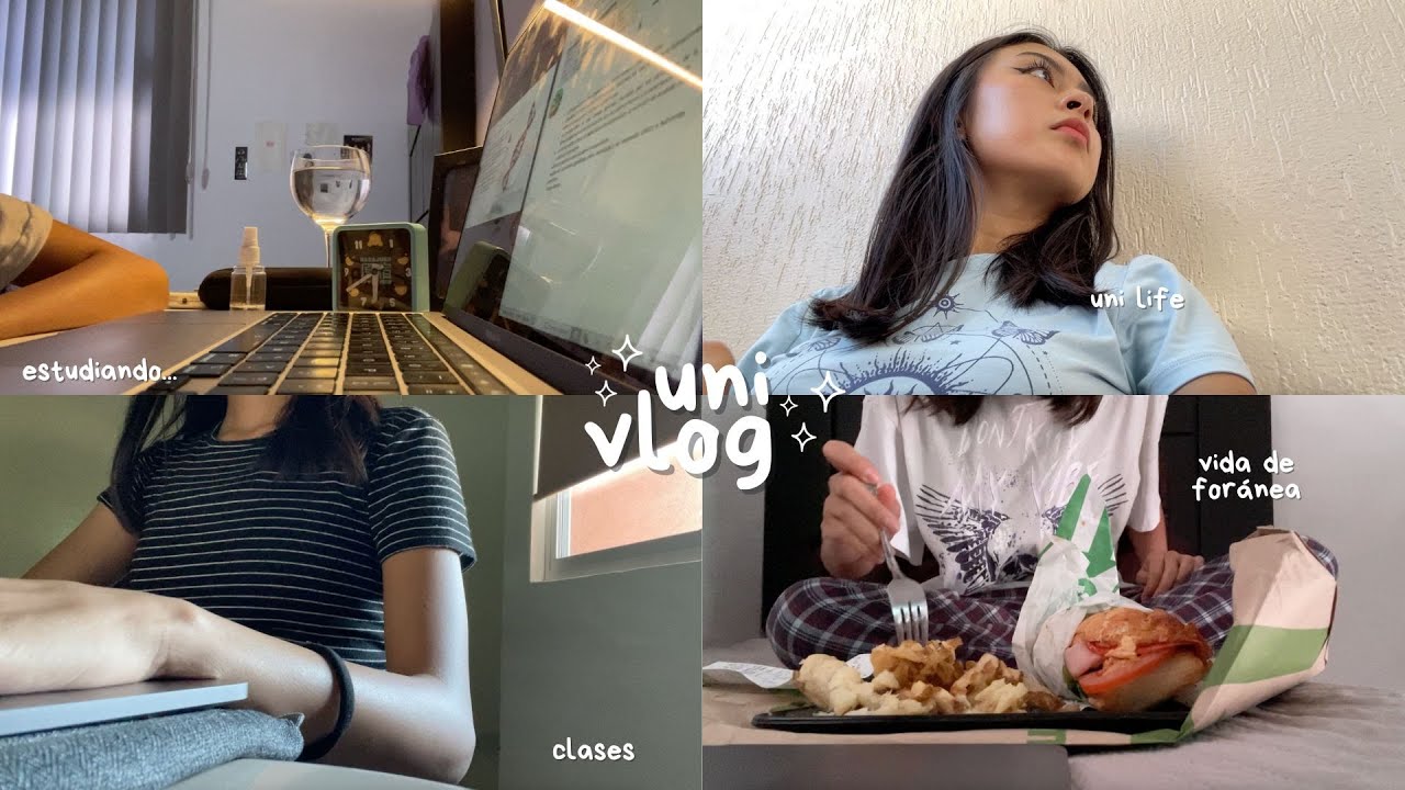 uni vlog 🎧📓 vida universitaria productiva, mañanas de 4AM, laboratorio & estrés...˚୨୧⋆｡˚ ⋆