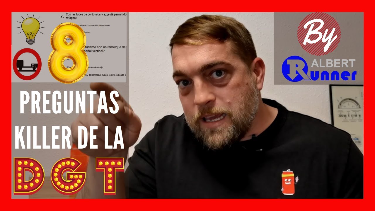 🚨8 PREGUNTAS KILLER EXAMEN TEÓRICO 2026🚨 PREGUNTAS DIFÍCILES DGT😱 PERMISO B