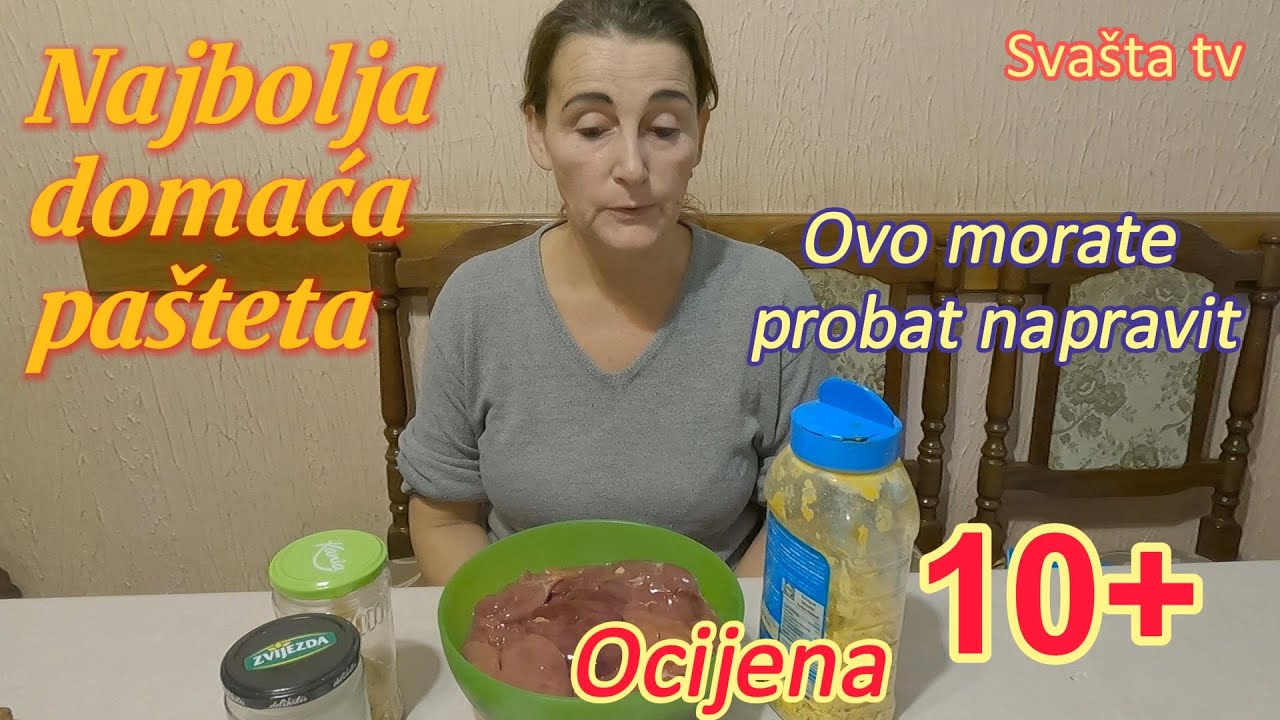 Jetrena pileća domaća pašteta