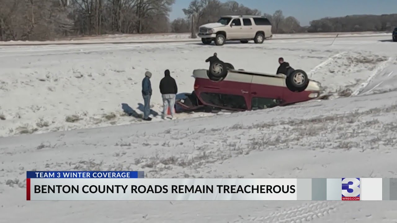 Benton County, MS sheriff warns drivers to stay off roads