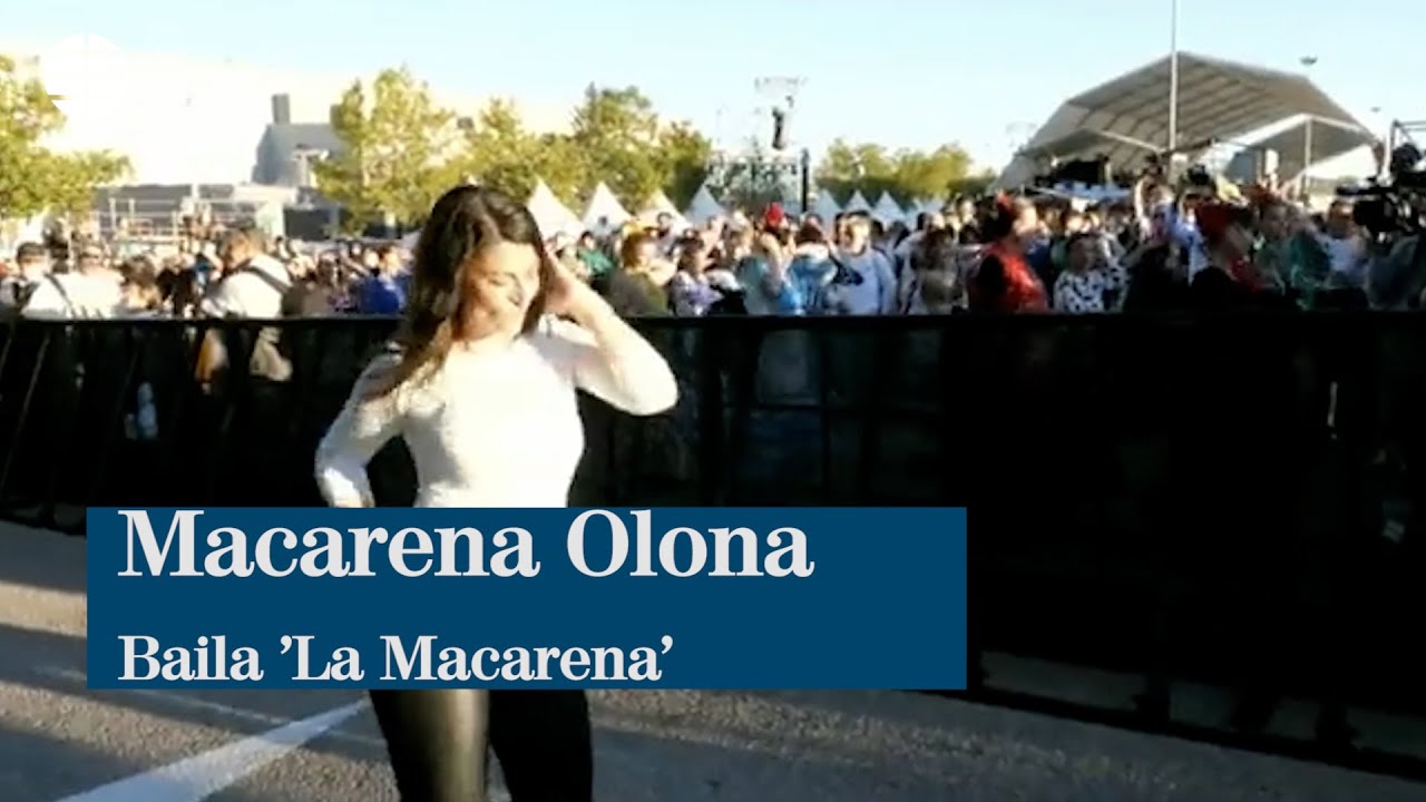 Macarena Olona triunfa bailando 'La Macarena'
