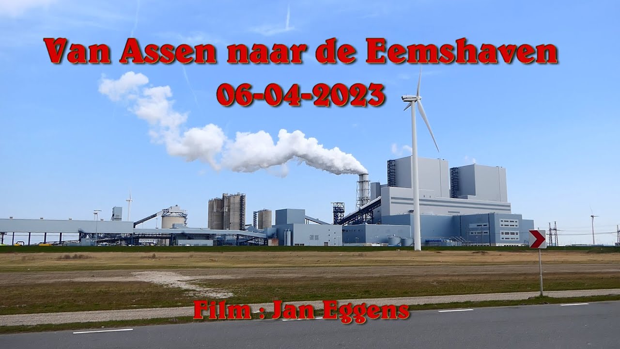 Van Assen naar de Eemshaven 06 04 2023