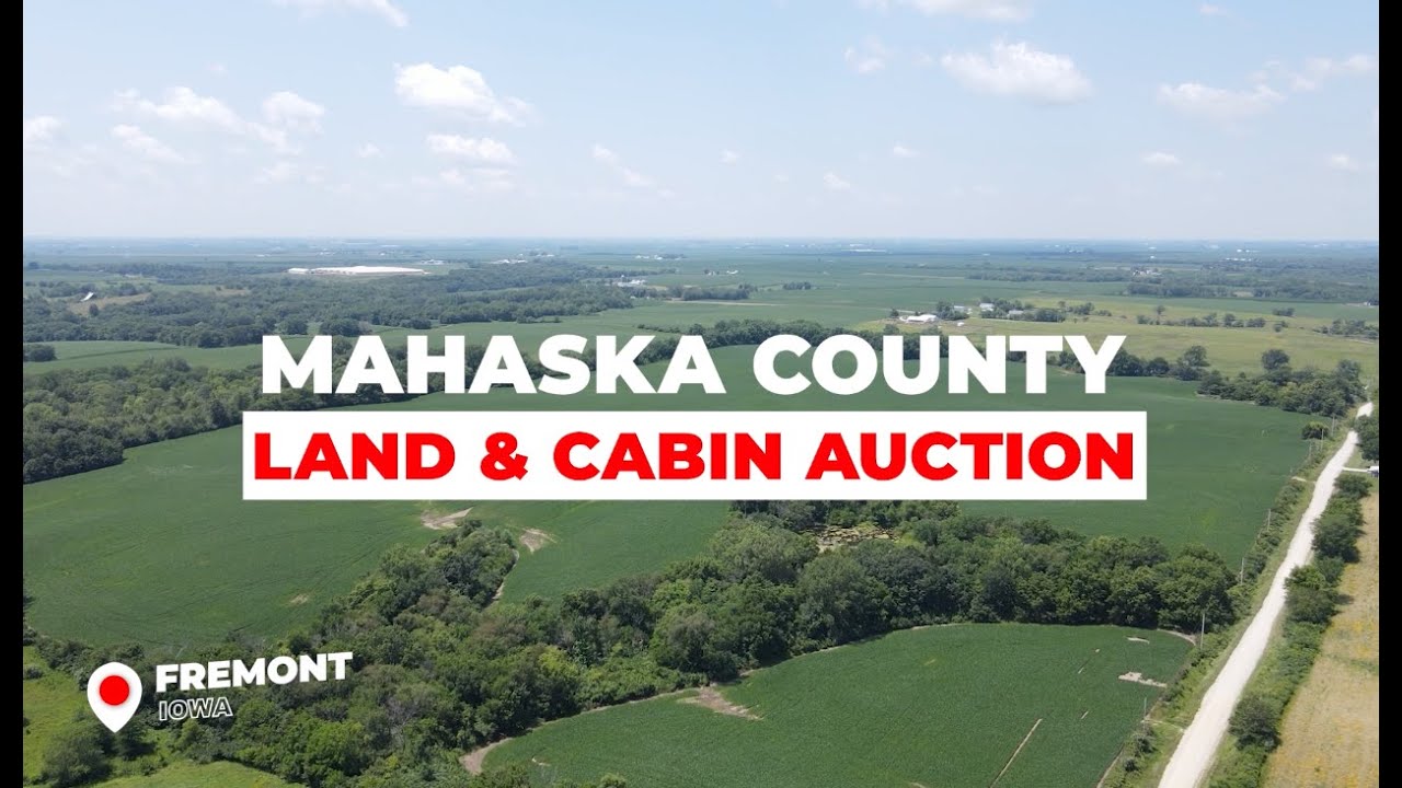 Mahaska County, IA Land & Cabin Auction - 104&plusmn; Acres