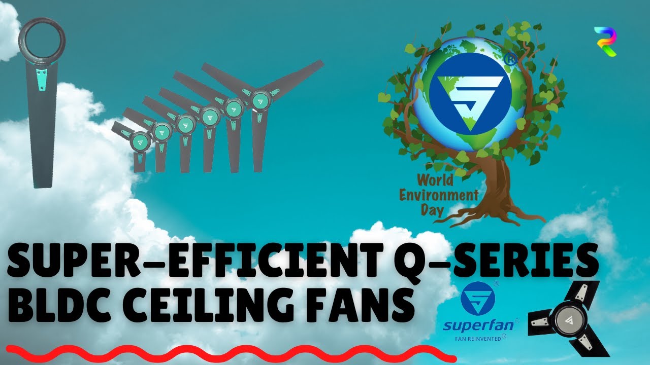 SuperFan Q Series - Best BLDC Ceiling Fan? #superfans #ceilingfan