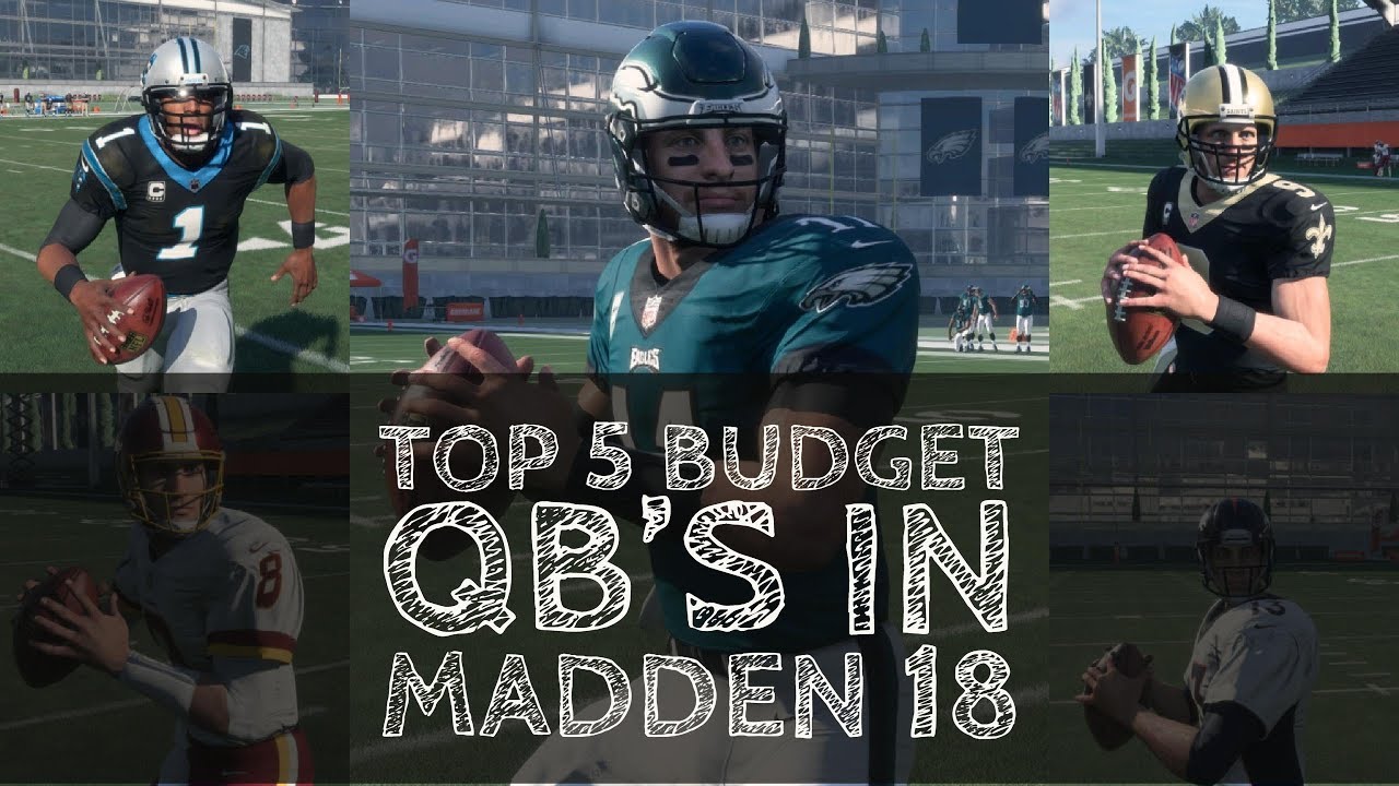 5 BEST BUDGET QBs TO HAVE IN MUT 18 IN OCTOBER!!!