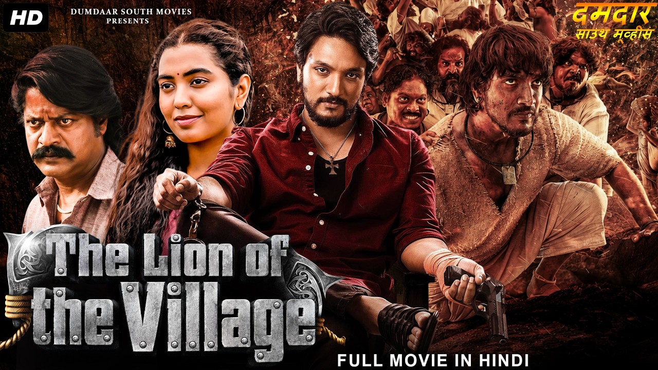THE LION OF THE VILLAGE - Hindi Dubbed Full Movie | Gautham Karthik, Cheran | Action Romantic Movie