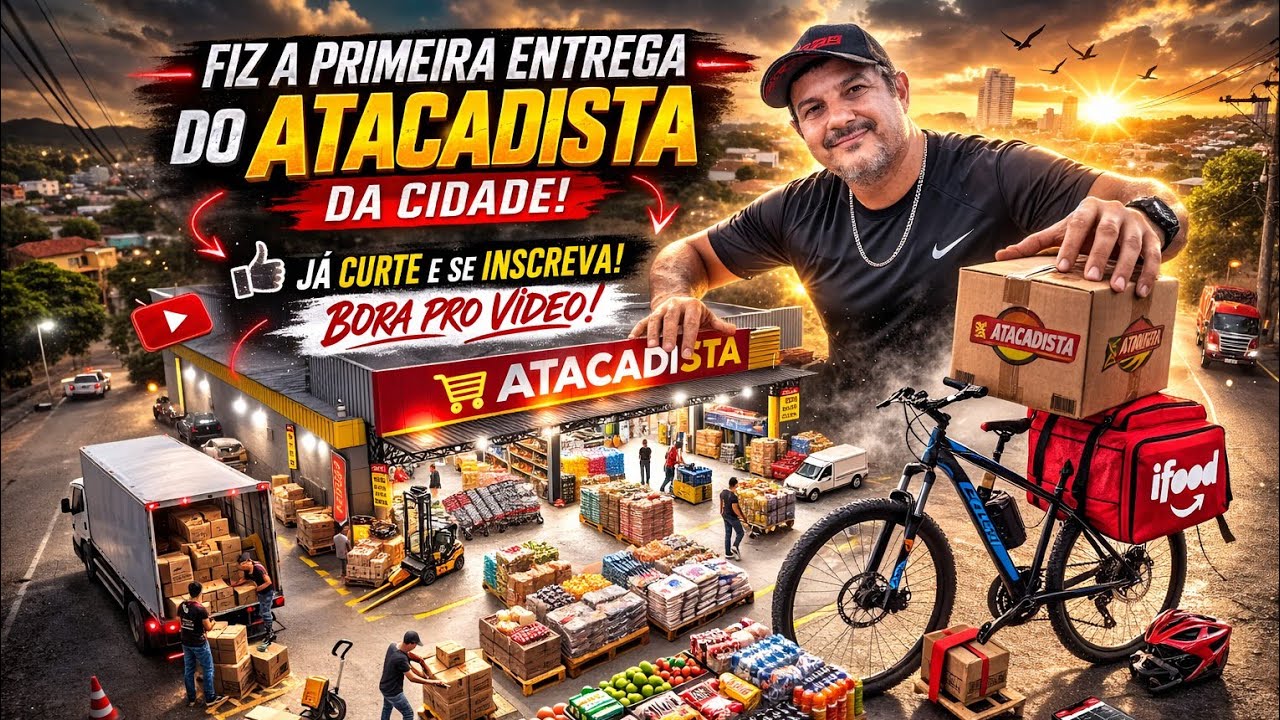 Fiz a primeira entrega de um atacadista de Paranaguá 