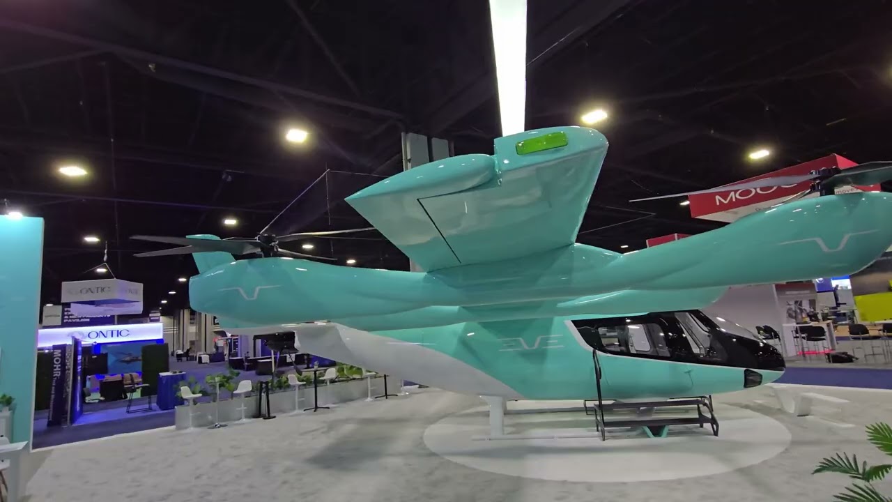Eve Air Mobility (Eve-100 walkaround video)  - You better believe