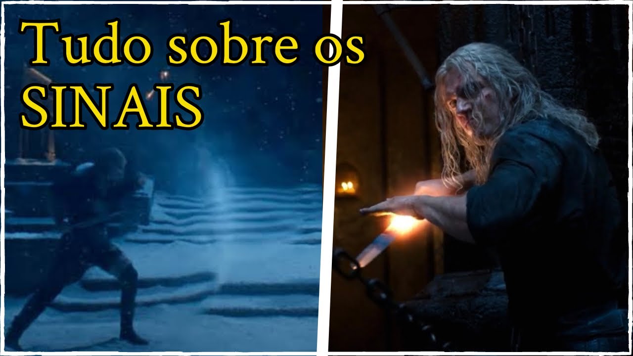 The Witcher - O que são os SINAIS dos Bruxos? Tudo sobre esses feitiços