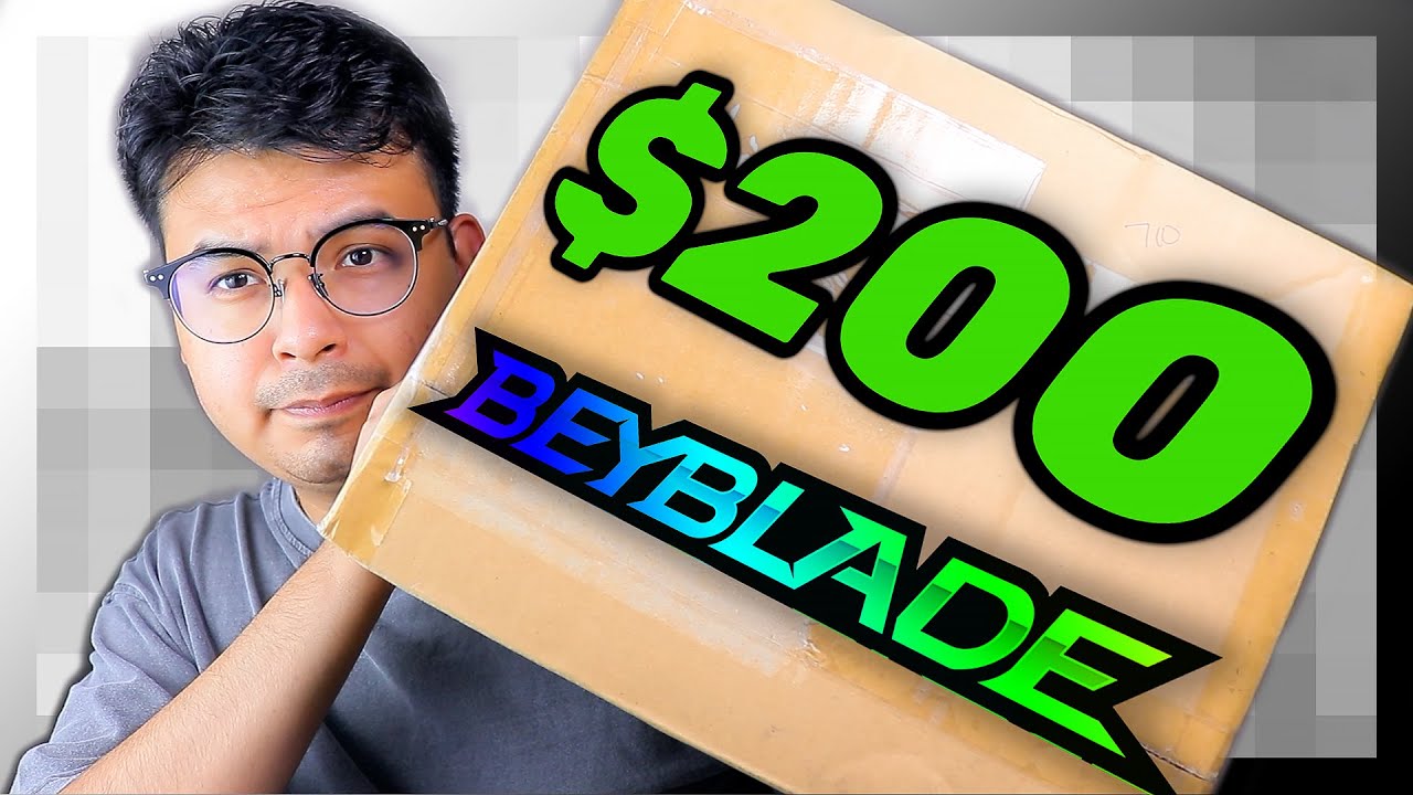 I bought a $200 BEYBLADE Mystery Box... (Beyblade Lot Unboxing)