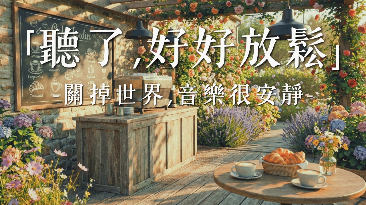 【RELAXING PIANO BGM】世界很吵，讓音樂替你慢下來；咖啡館溫柔旋律陪伴放鬆，舒緩壓力與疲憊，讓心回到平靜