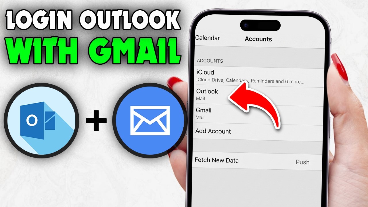 Как войти в Outlook с аккаунтом Gmail на iPhone (2026)