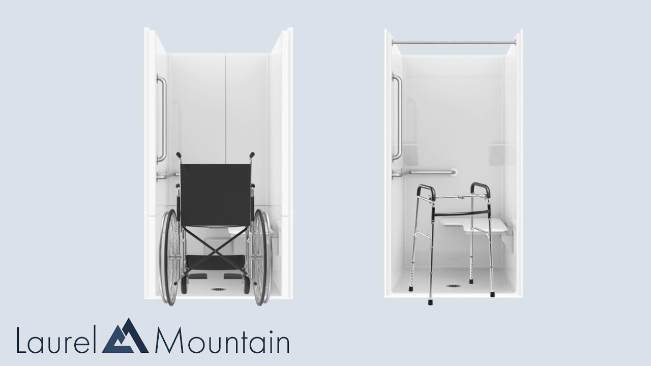 ADA Compliant Compliance: Transfer Showers | Laurel Mountain Whirlpools
