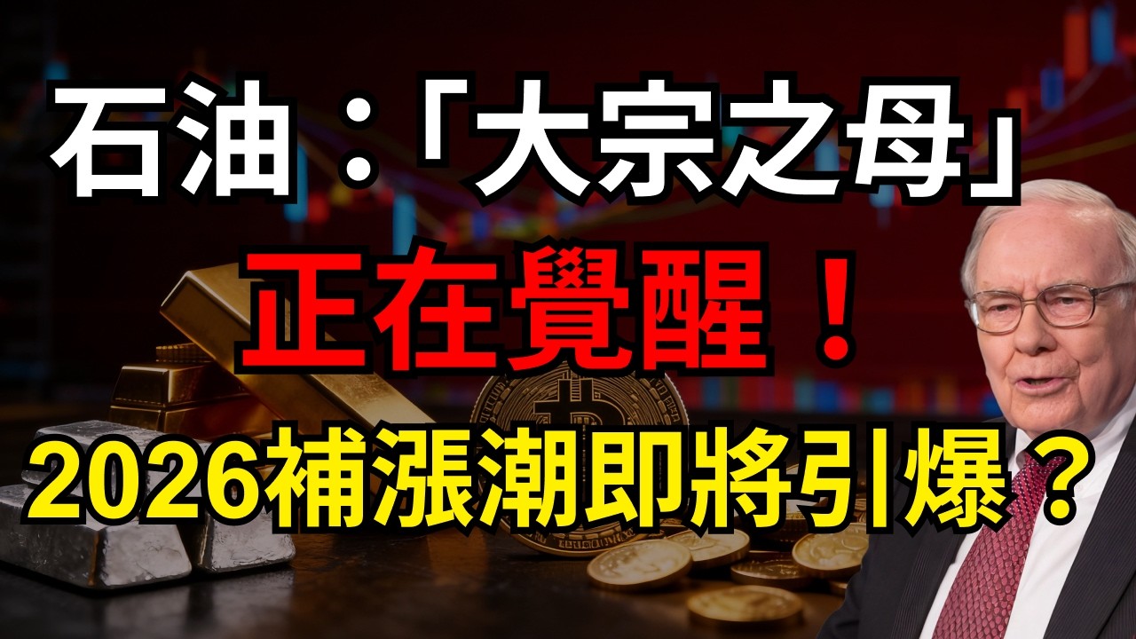石油：「大宗之母」正在覺醒！2026補漲潮即將引爆？#石油#川普 #地緣政治