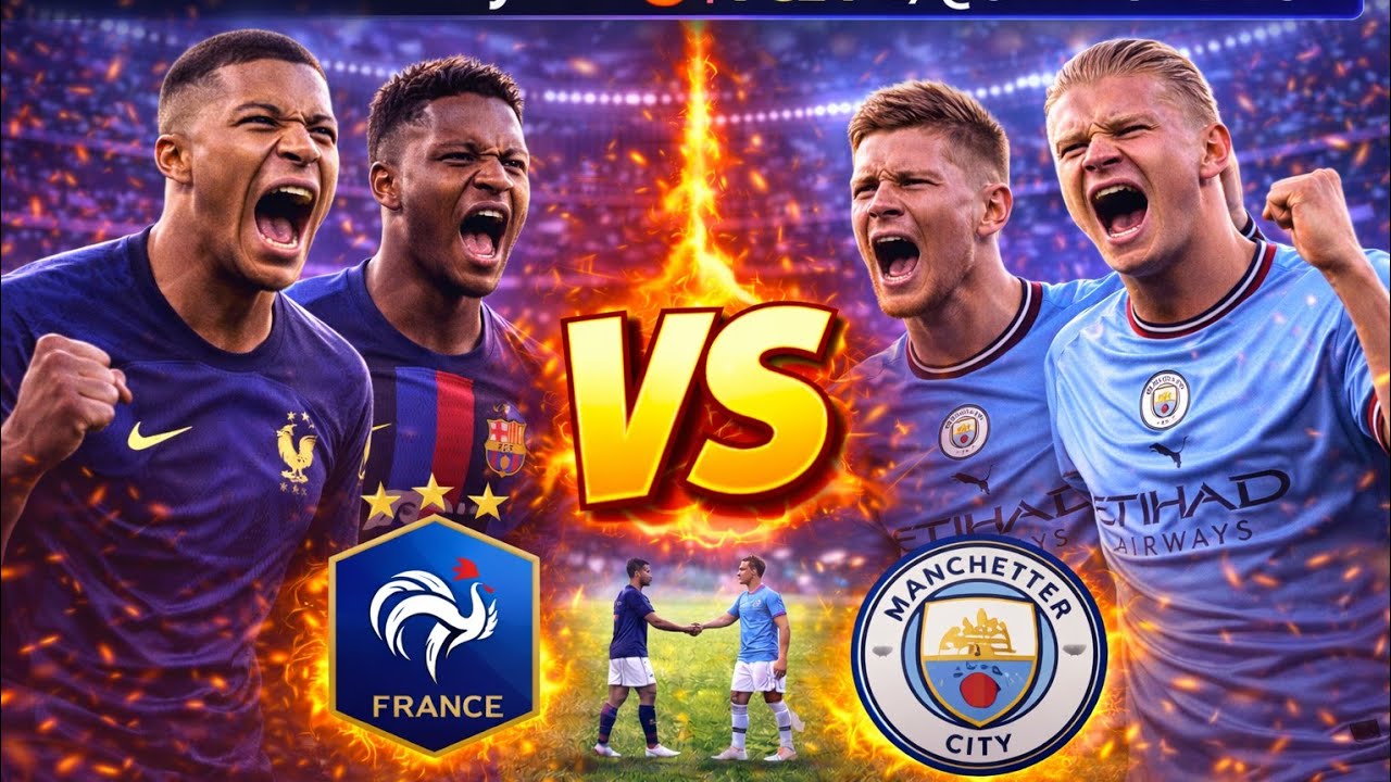 France vs Man City 2v2 😤🔥 | FC24 w/ @jADELONERBOY