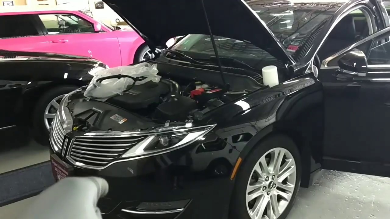 Ремонт индикатора Check Engine на Lincoln 2016 года