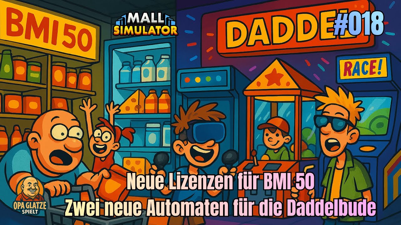 Wenn die Mall nachrüstet – Neue Lizenzen & Daddelbude-Upgrade | Mall Simulator 