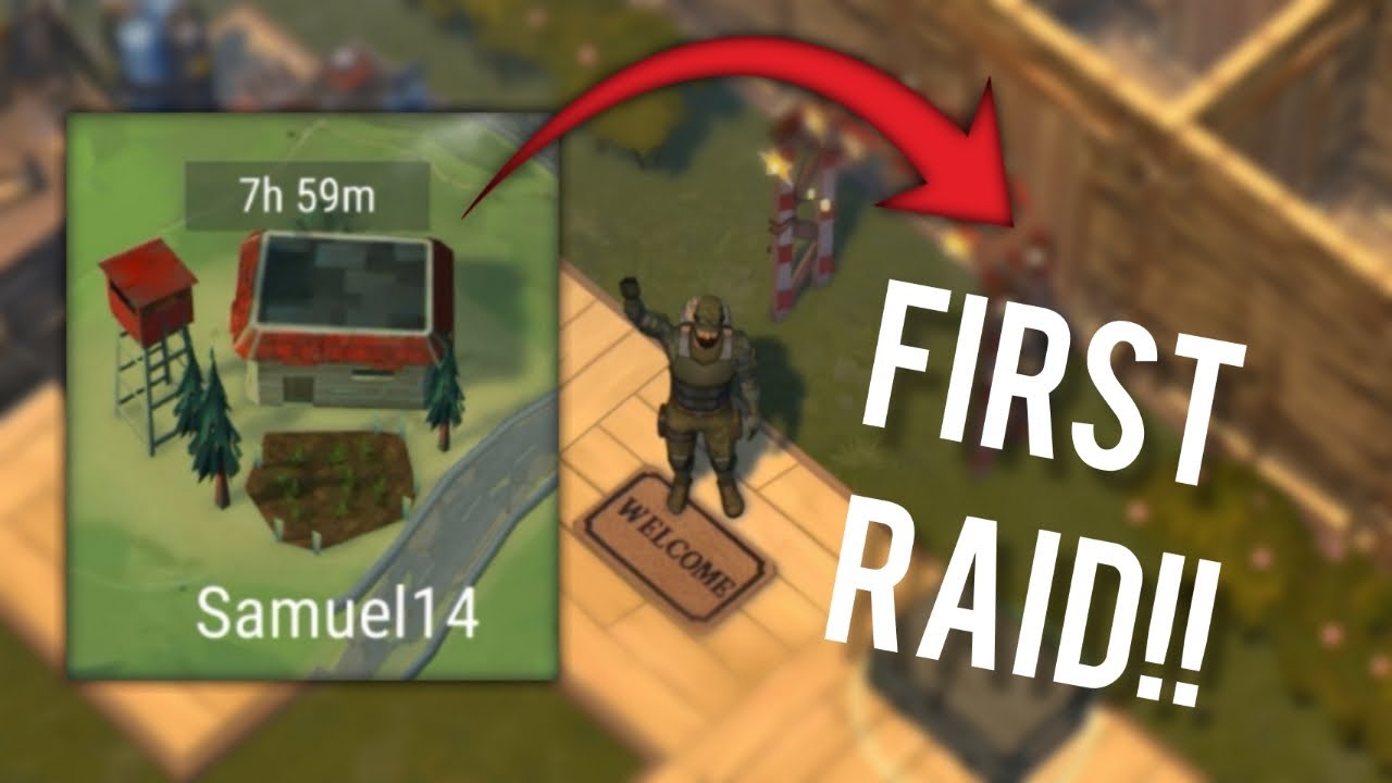 My First Raid in Last day on earth | Raiding Base 