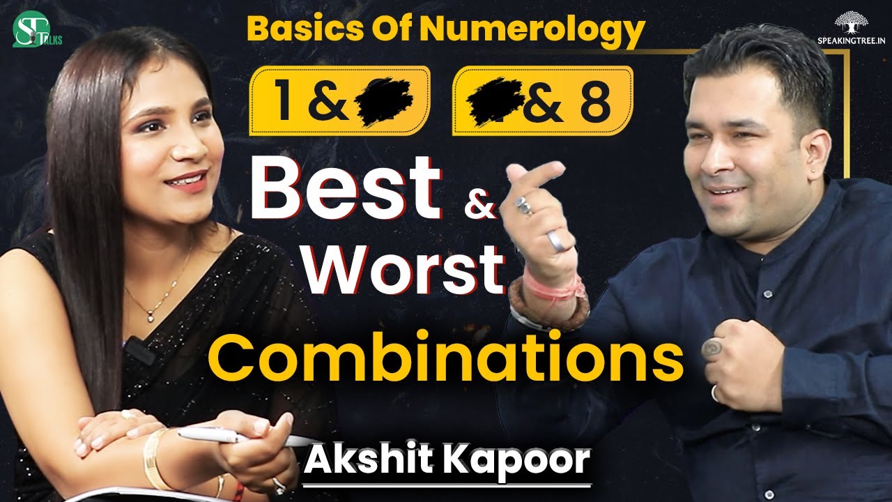 1 - 9 Number । Best & Worst Combinations In Numerology । Power Of Moolank & Bhagyank । Akshit Kapoor