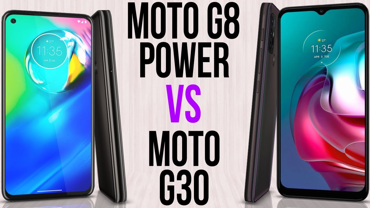 Moto G8 Power vs Moto G30 (Comparativo)