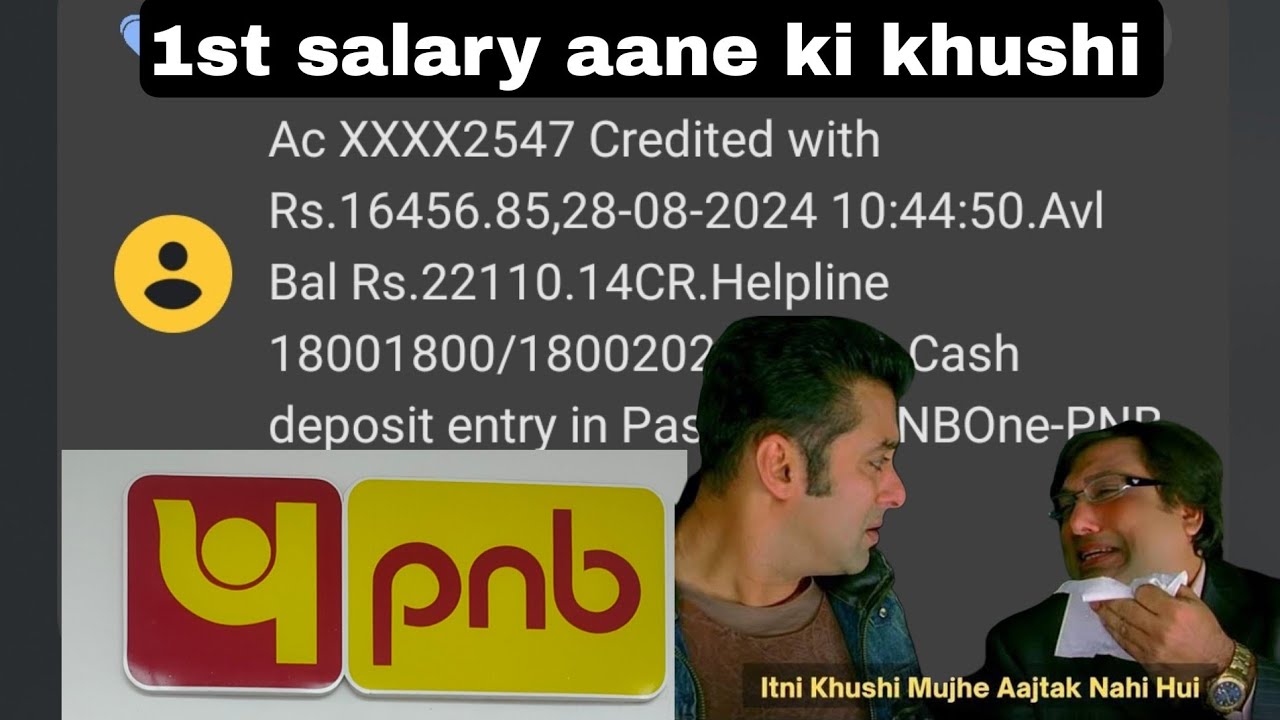 IBPS CLERK first salary experience | PNB clerk salary #ibpsclerk