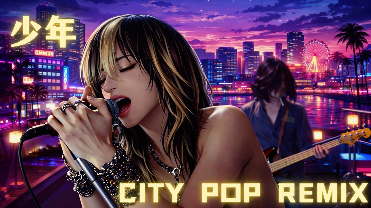 少年 / 黒夢 (Cover) - CITY POP REMIX ver. | FakeMusic Japan