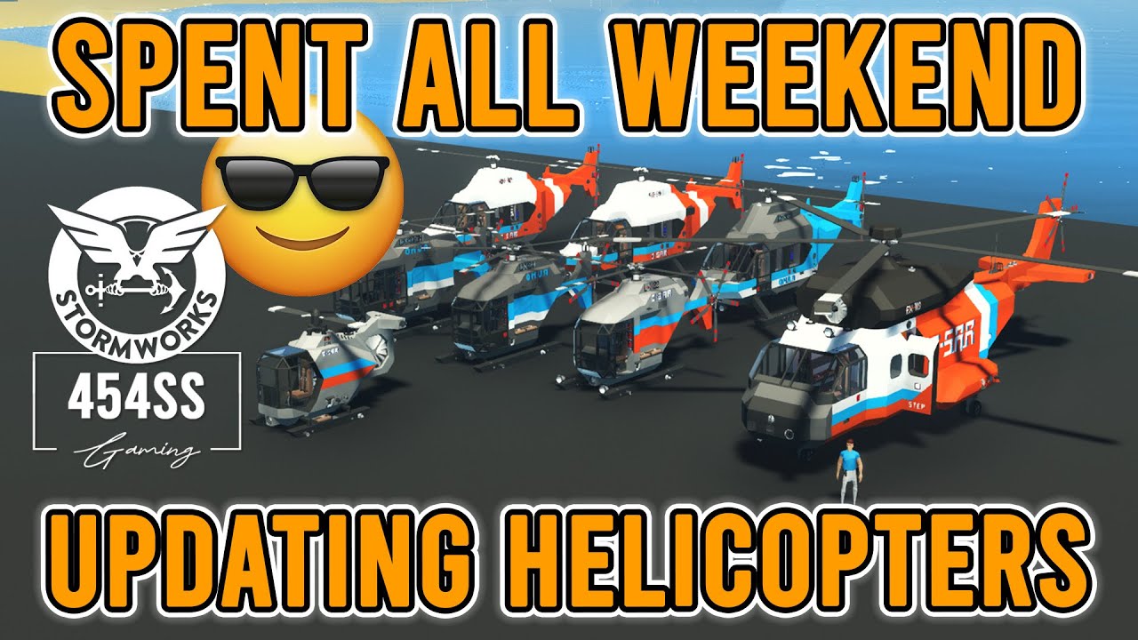 MASSIVE Helicopter Redesign and Update in Stormworks