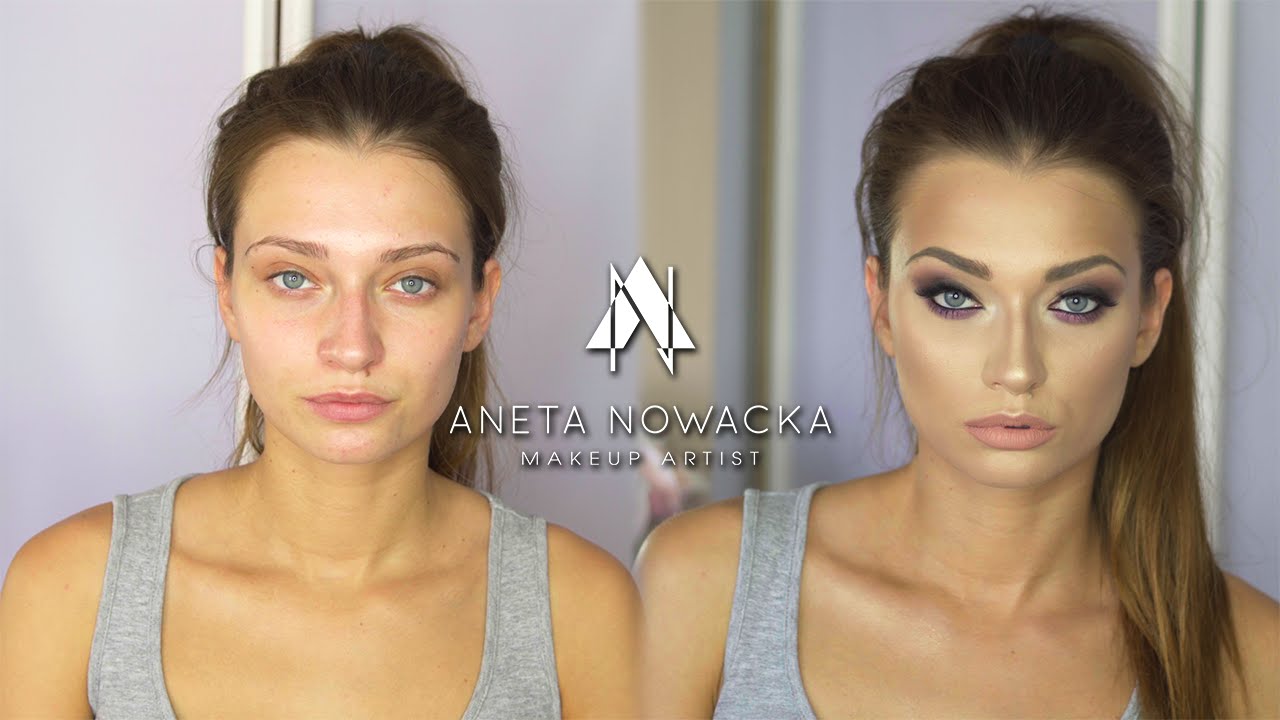 Makijaż wieczorowy smoky eyes - tutorial