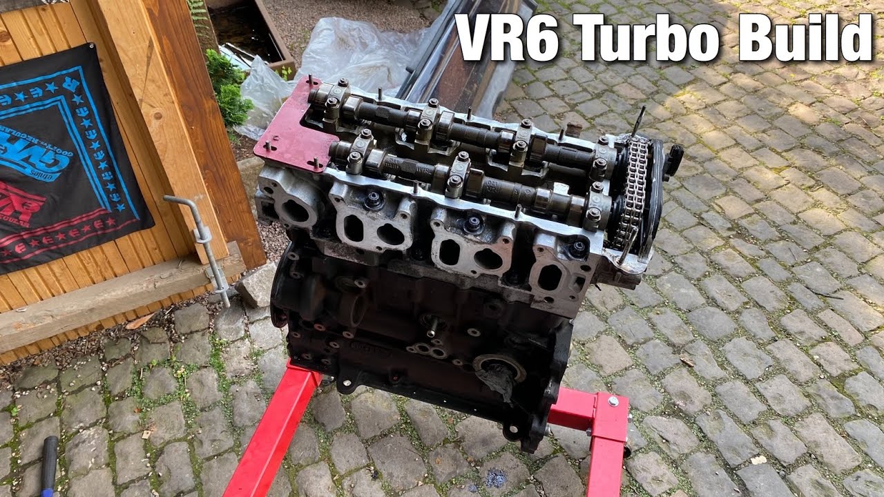 Настройка VR6 и установка шпилек головки блока цилиндров ARP (сборка VR6 Turbo)