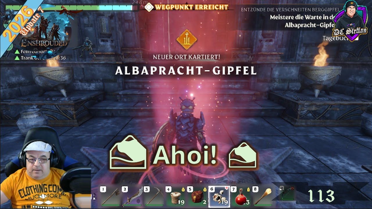 Enshrouded ✨ 113: 20 Minuten Rätselwahnsinn – aber die Albpracht-Warte geschafft! 💪