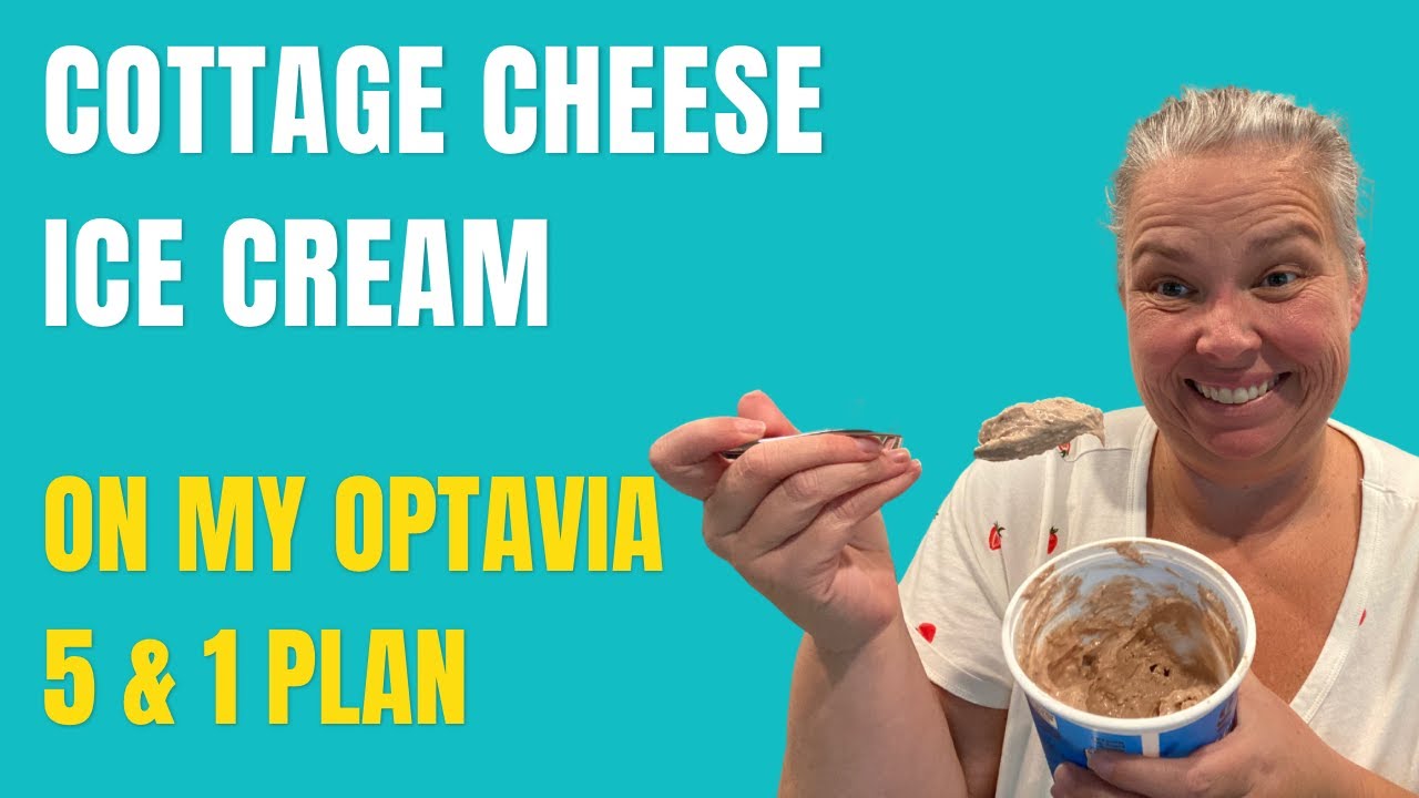 COTTAGE CHEESE ICE CREAM // FUELING HACK // WHAT I EAT ON MY OPTAVIA 5 AND 1 PLAN TO LOSE 200 LBS