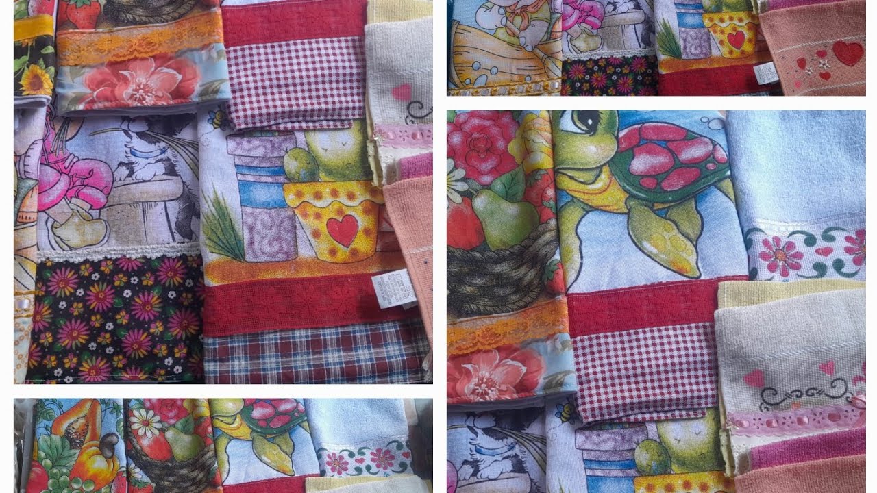 Pequena produções de panos de pratos 🙏 