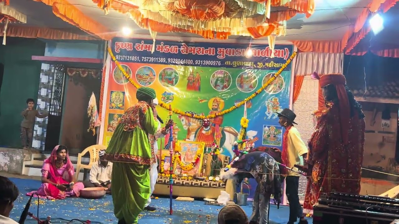 ખેડૂત નું પાત્ર કૃષ્ણ રામામંડળ સેમરાનામુવાડા (માળીયા) 