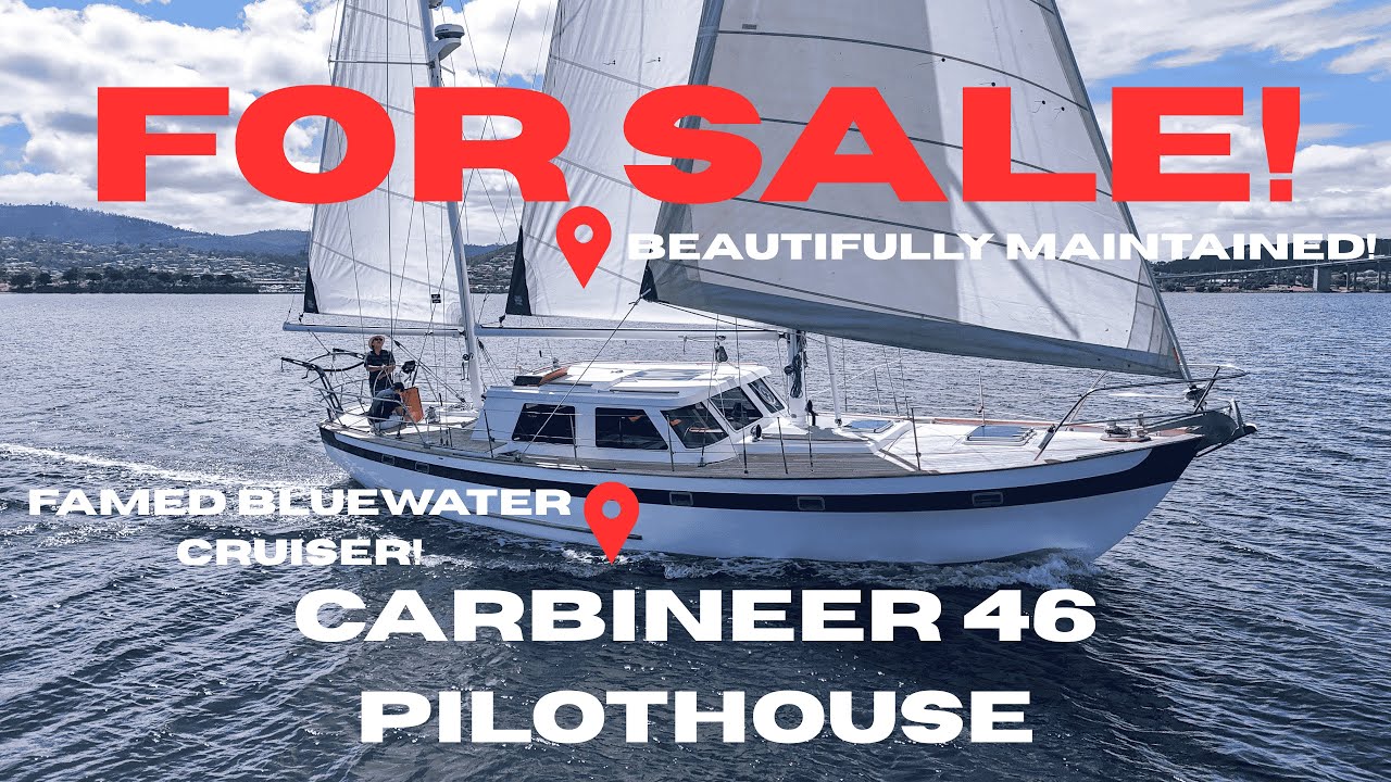 FOR SALE! Carbineer 46 PILOTHOUSE KETCH 