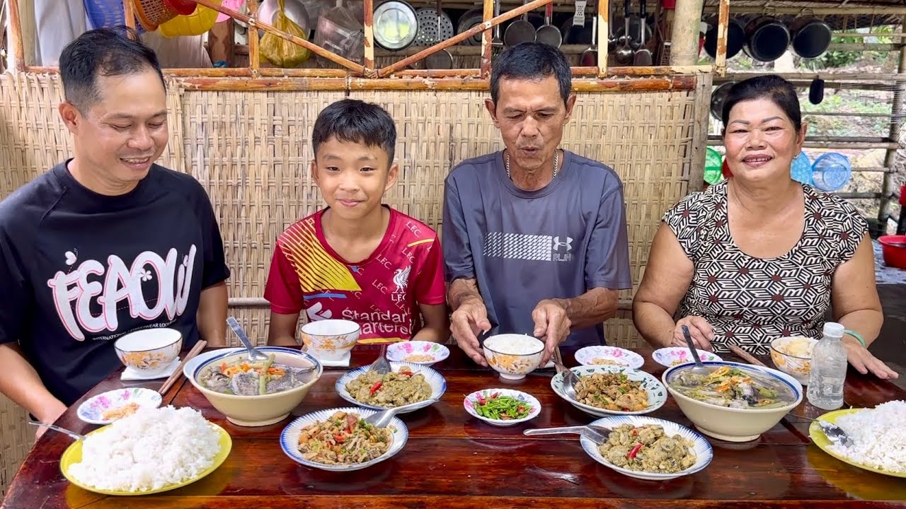 Trứng Cá Lóc Đồng  Kho Tiêu Cá Rô Nấu Canh Chua Bông Súng Đậm Đà Hương Vị Quê nhà / at6n