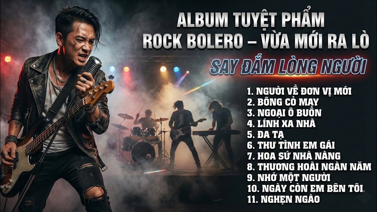 TUYỆT ĐỈNH ROCK BOLERO MỚI RA LÒ NGHE CỰC HAY | TOP những bài Bolero cũ cover Rock nghe là nghiện