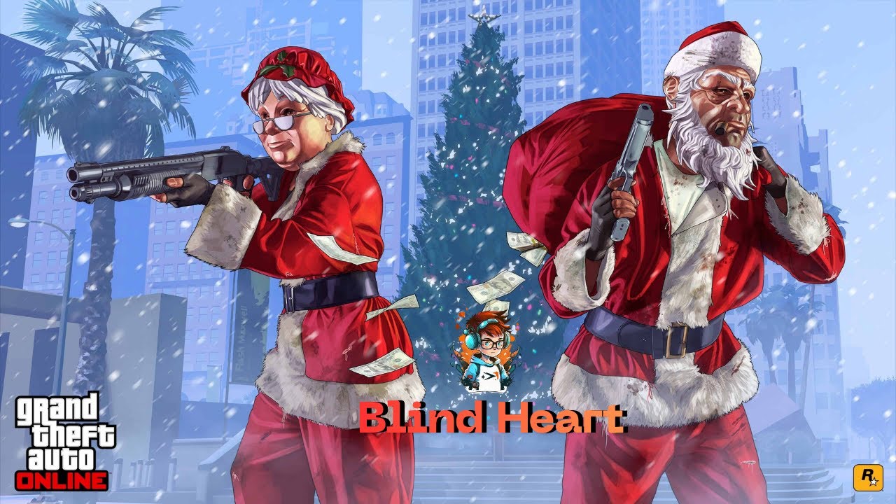 GTA V Online Casino Heist Livestream No Voice | BlindHeart #gta5 #story #gaming #gtaonline #heist