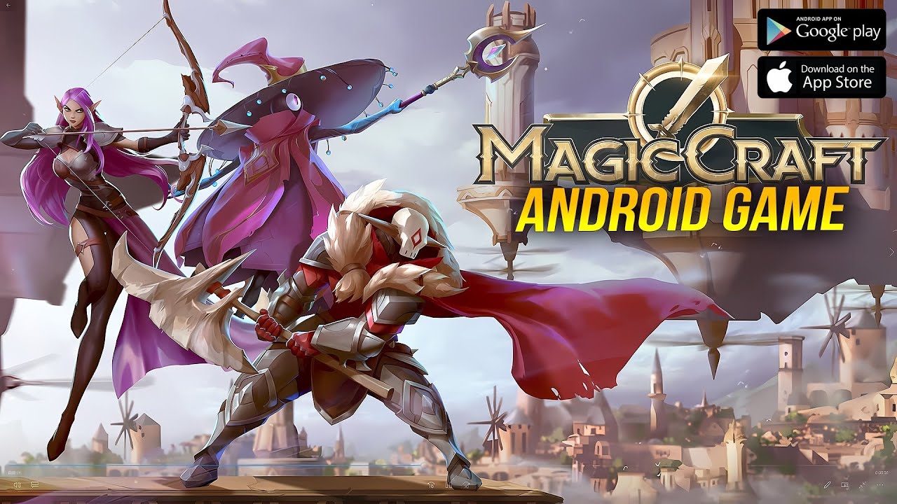 MOBA 3D VIEW! MAGICCRAFT Gameplay Android