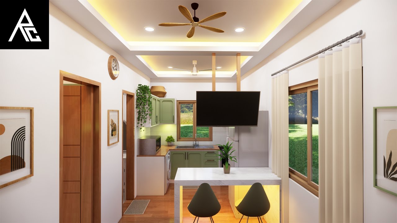 Fantastic Tiny House Design Idea (5x5 Meters Only)