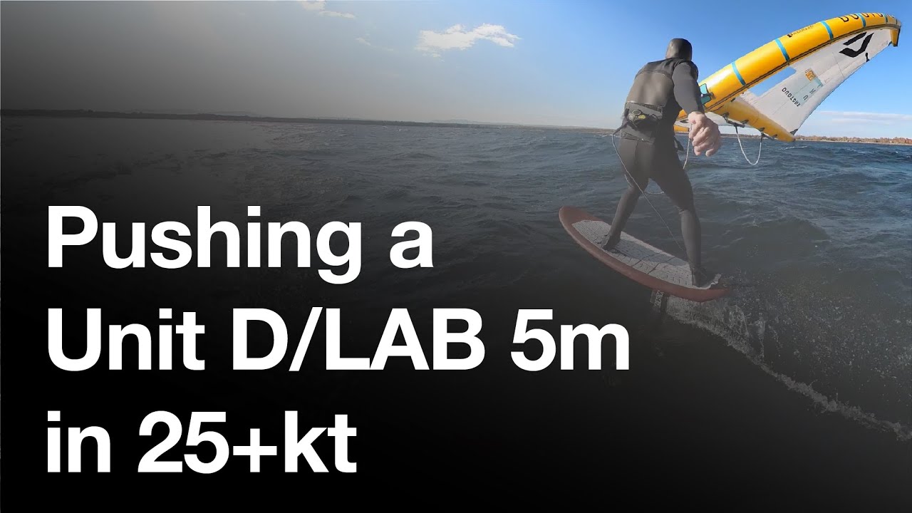 Pushing a Unit D/LAB in 25+kt