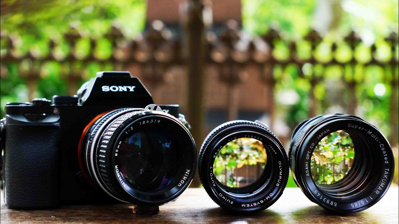 Fantastic Fast 85s! 85mm Vintage Lenses from Pentax, Olympus and Nikon!