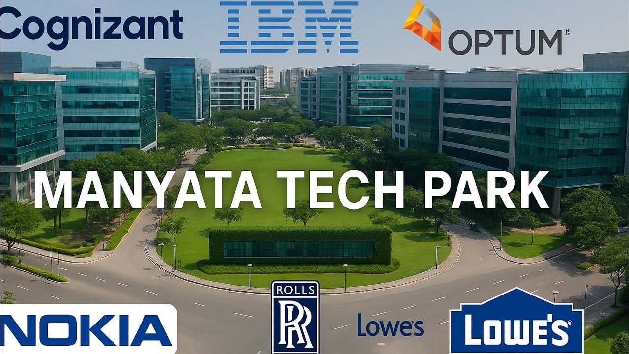 Explore Manyata Tech park | telugu #manyatatechpark #banglore #nagavara #cognizant