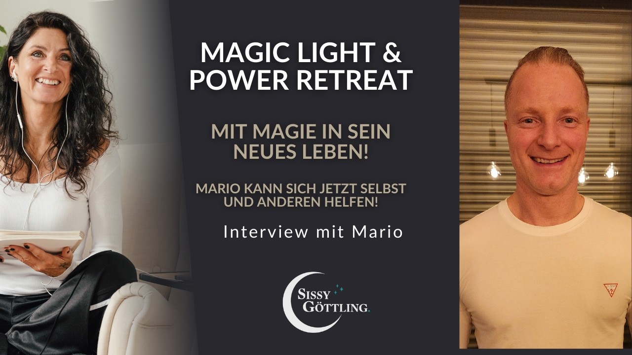 Mit Magie in dein Neues Leben! Mario kann das! (das ist unglaublich)