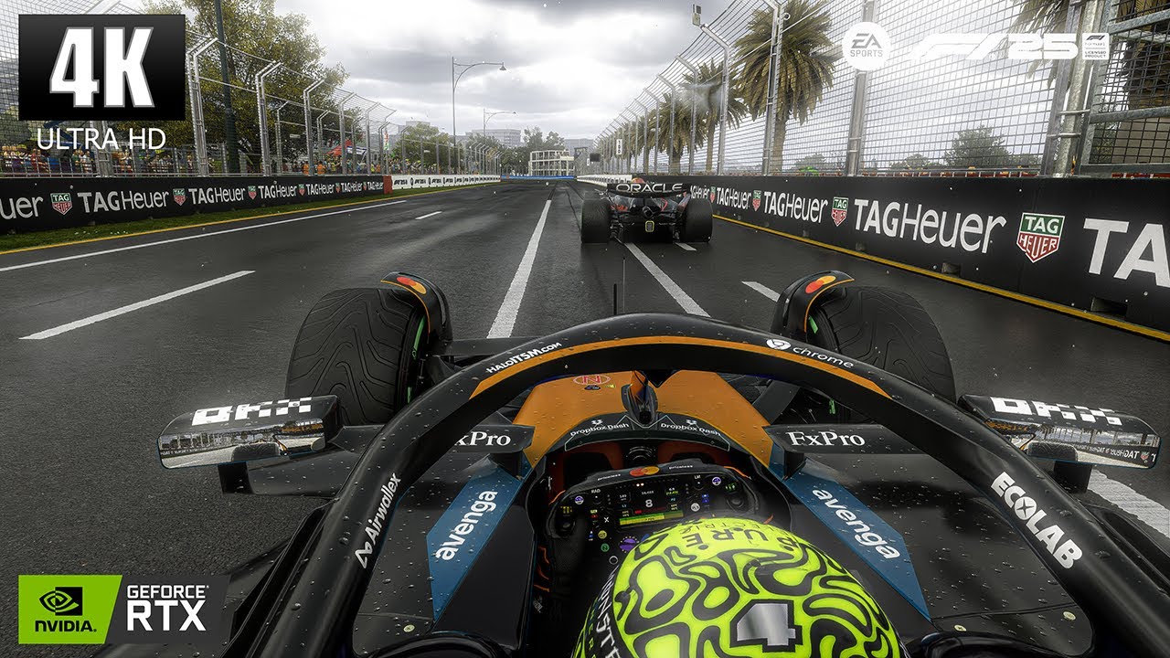 Lando Norris's McLaren MCL39 | Australian GP 100% Race | Full Grand Prix Gameplay