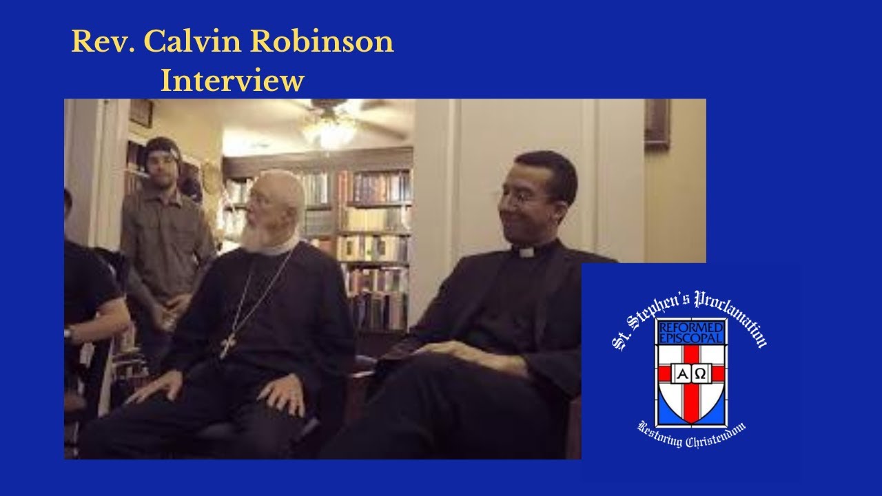 Prof. Steven Rutt interviews Calvin Robinson