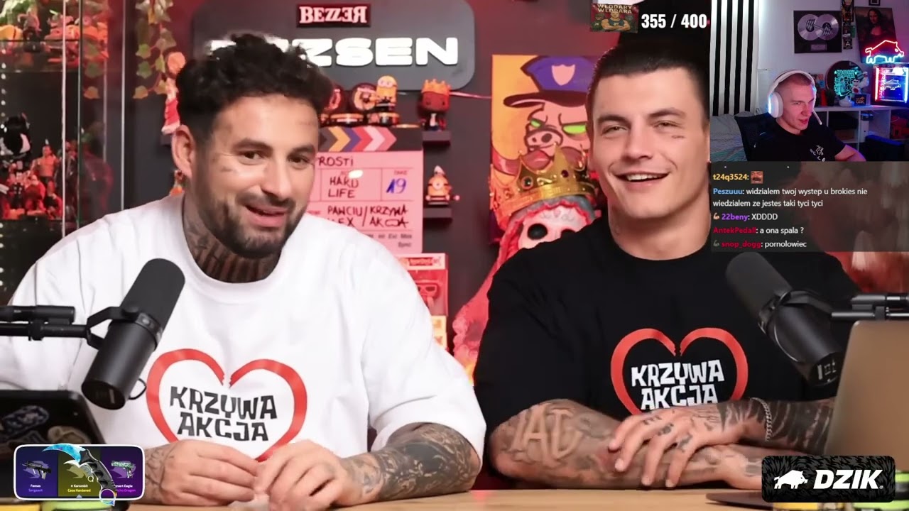 WŁODAR OGLĄDA KRZYWA AKCJA #19 - STREAMER/DZIADEK/LEWA CIĄŻA