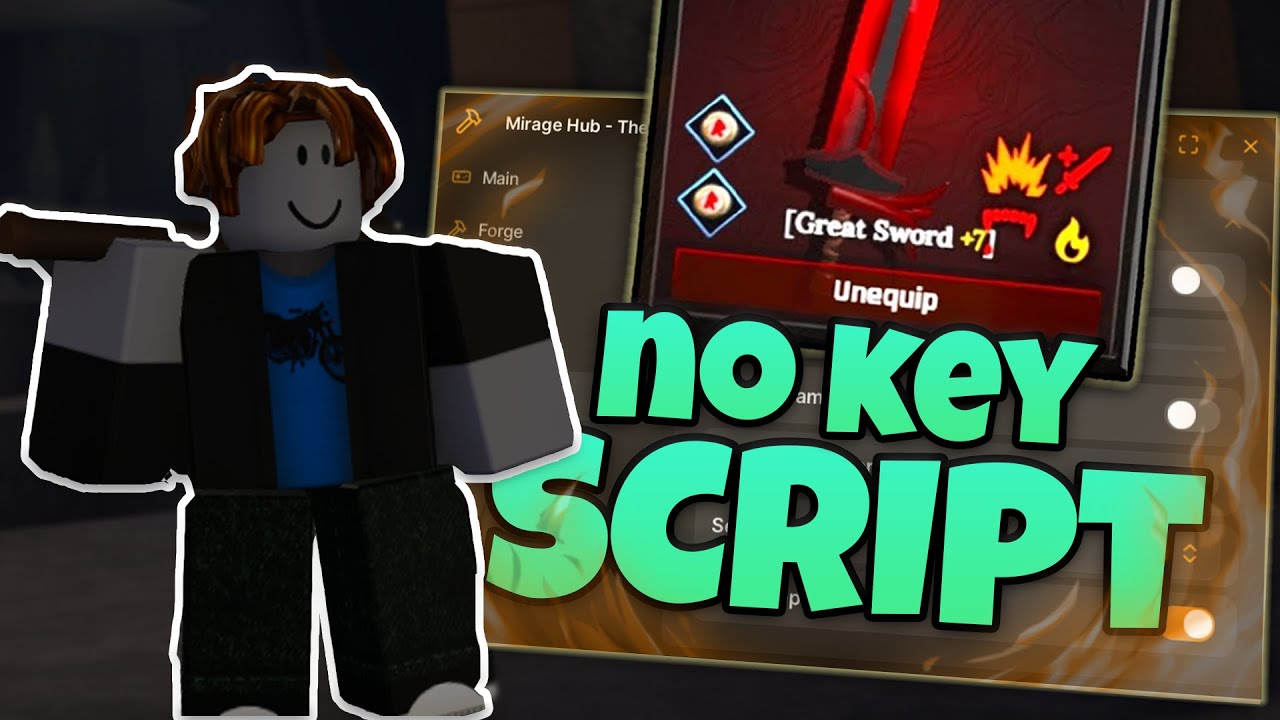 The Forge Script Keyless Pastebin (MOBILE & PC)