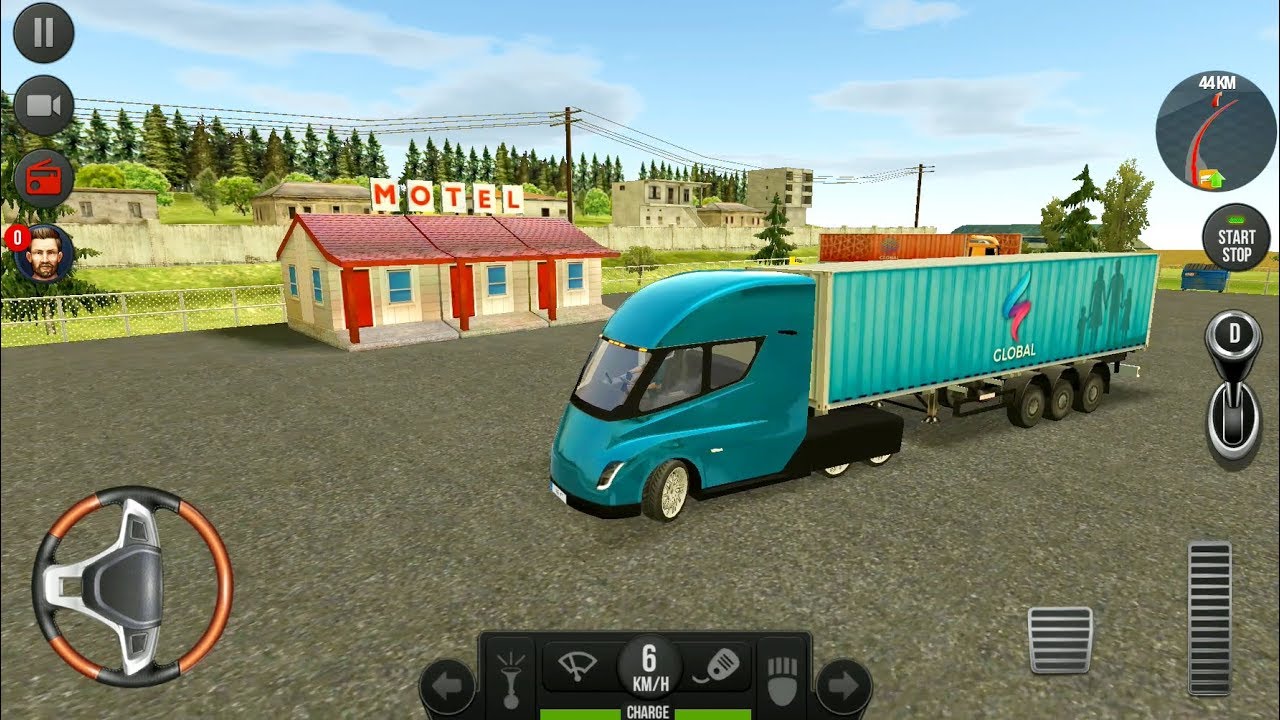 Truck Simulator 2018 Europe #6 - TESLA TRUCK - Android Gameplay FHD
