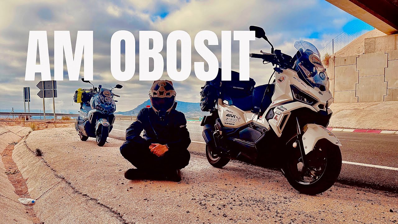 Ep8. EPUIZAT! Am traversat Europa pe scuter. Urmează AFRICA 🔥 Road to Dakar 🇸🇳