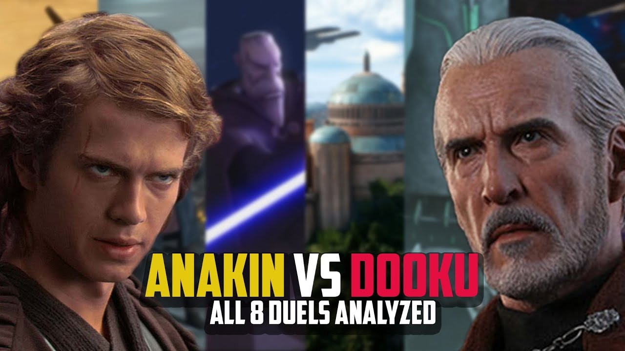 The Evolution of Anakin VS Dooku Lightsaber Duels